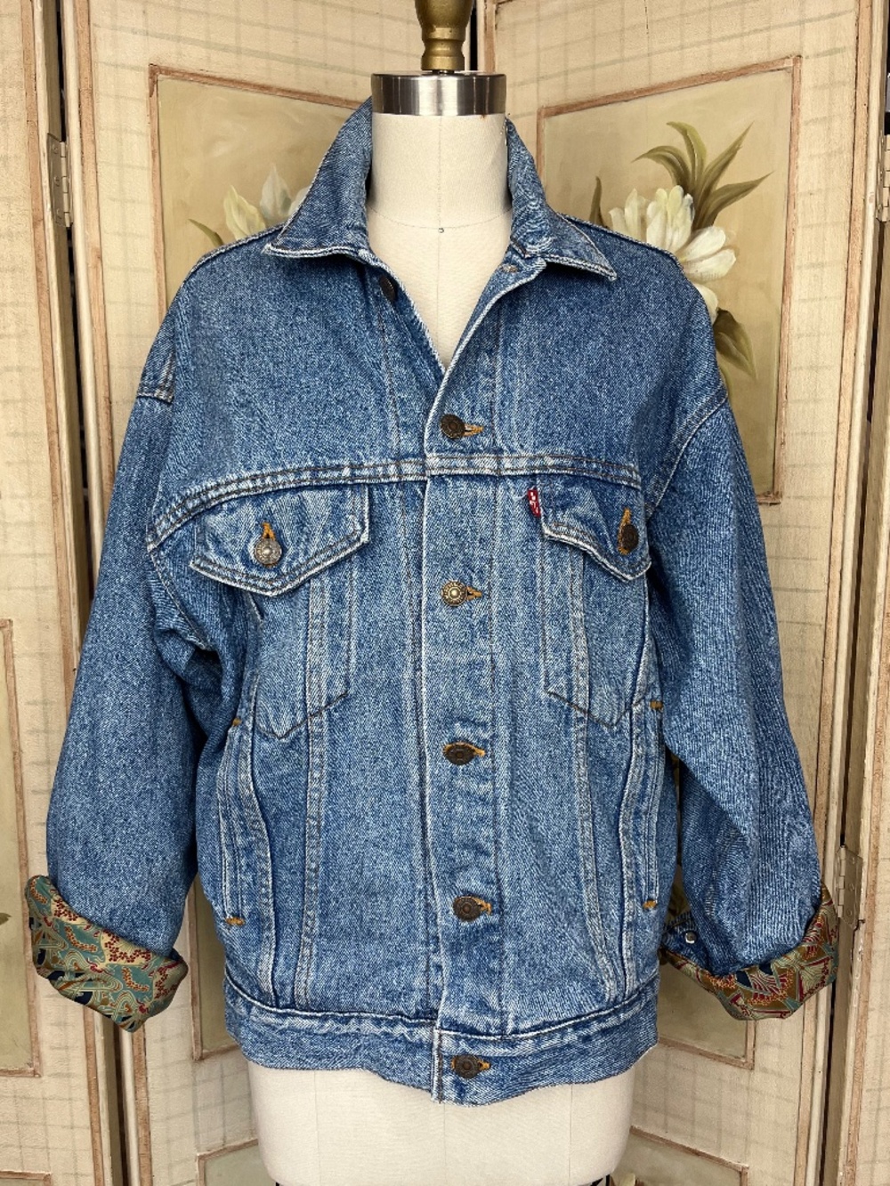 1980s Levi's x Liberty of London Jean Jacket